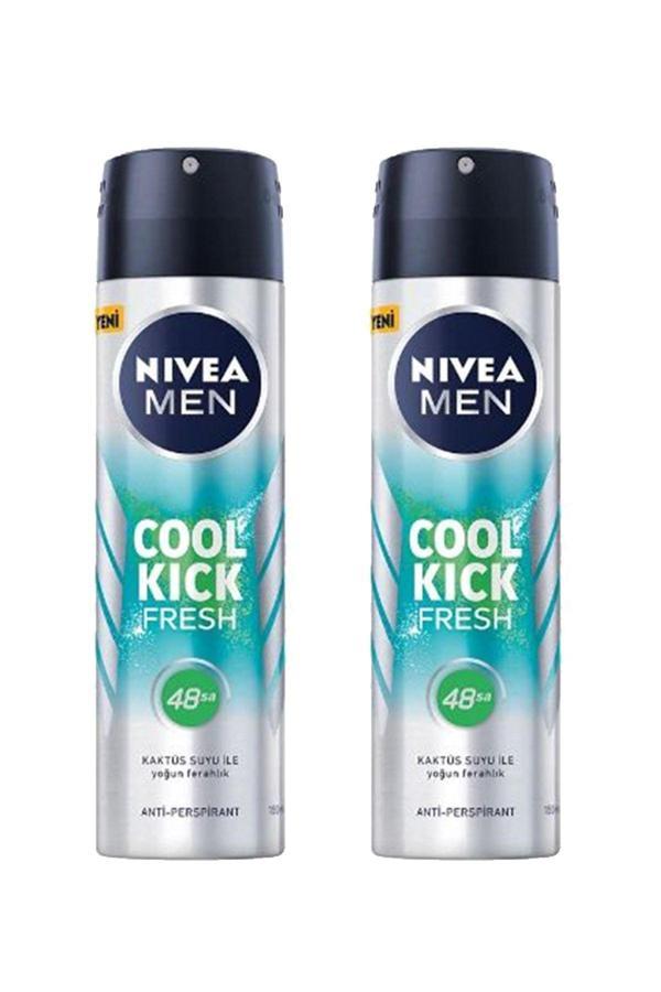 Nıvea Deodorant Erkek 150Ml.Cool Kick Fresh X 2 Adet - Image 1