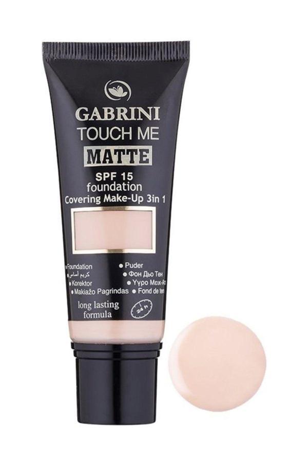 Gabrini Mat Fondöten 3İn1 Touch Me2 - Image 1