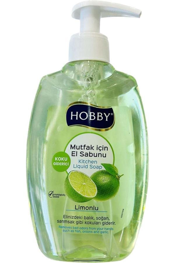 Hobby Mutfak İçin Koku Giderici El Sabunu Limonlu 400 Ml. - Image 1