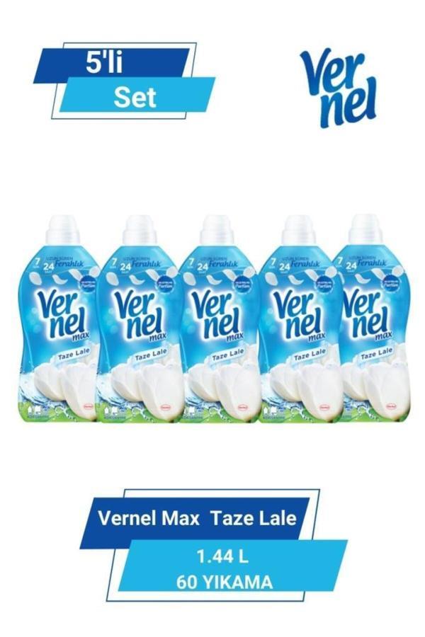Vernel Max Taze Lale 1.44 L 60 Yıkama 5'Li Set - Image 1