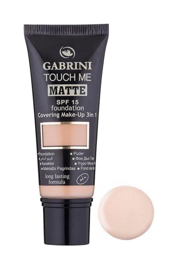 Gabrini Mat Fondöten 3İn1 Touch Me1 Orjinall 01 - Image 1