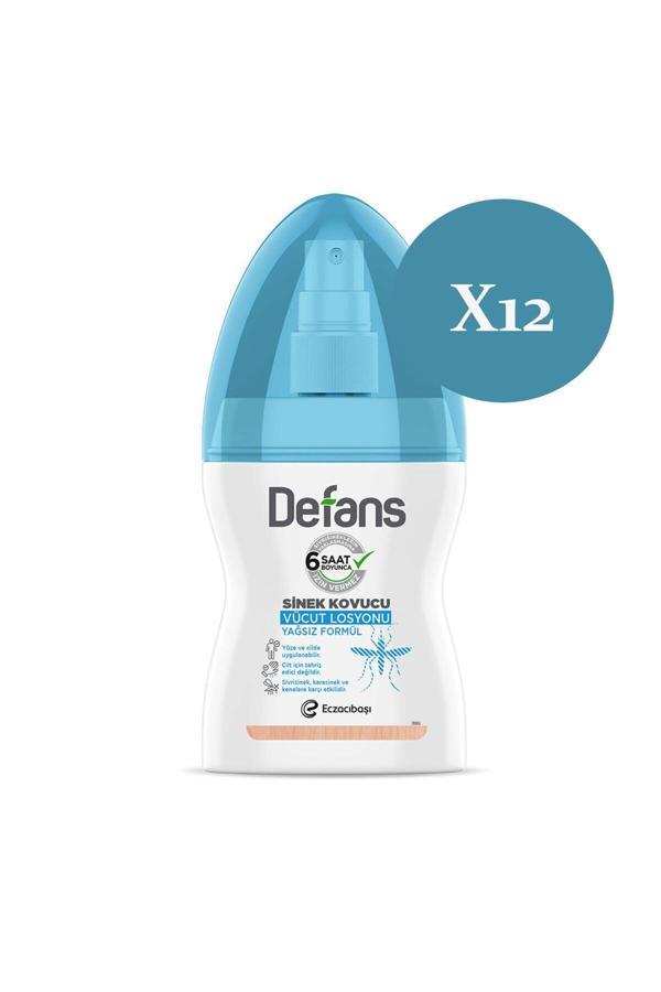 Defans Sinek Kovucu Vücut Losyonu 100 Ml X 12 Adet - Image 1