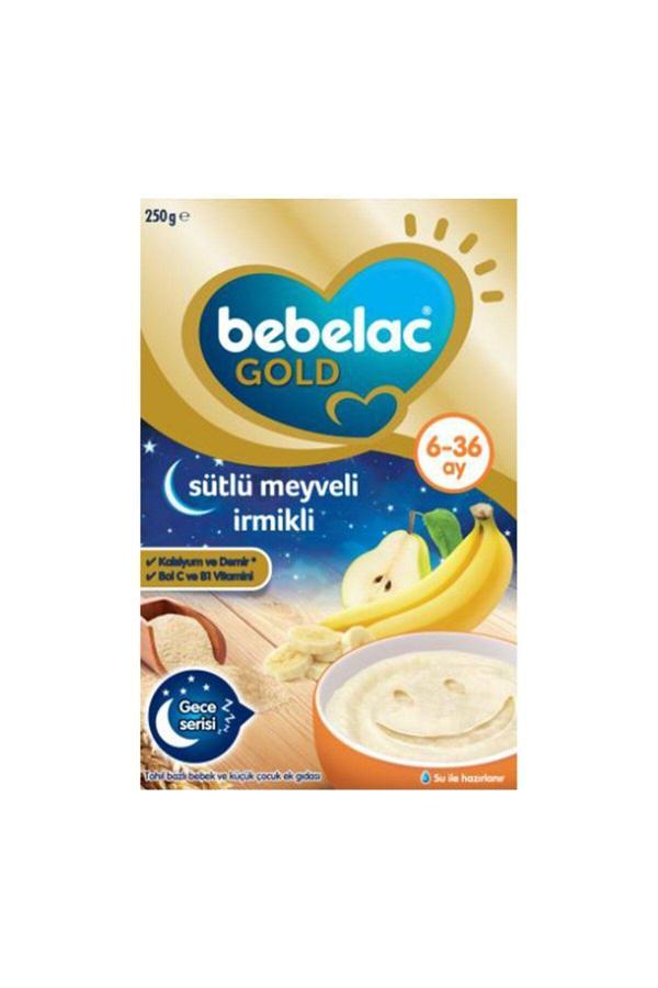 Bebelac Gold Sütlü Meyveli İrmikli Kaşık Maması 250Gr - Image 1