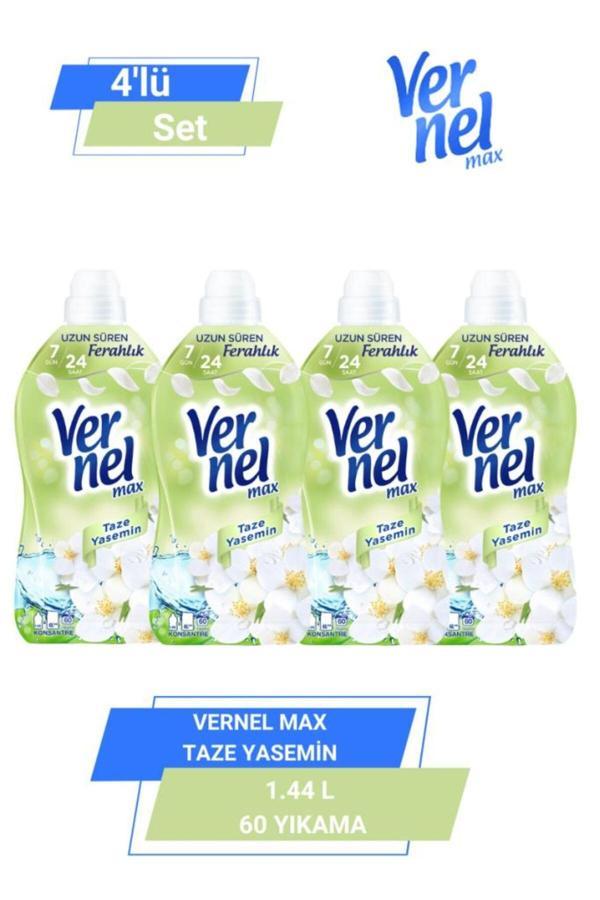 Vernel Max Taze Yasemin 1.44L 60 Yıkama 4'Lü Set - Image 1