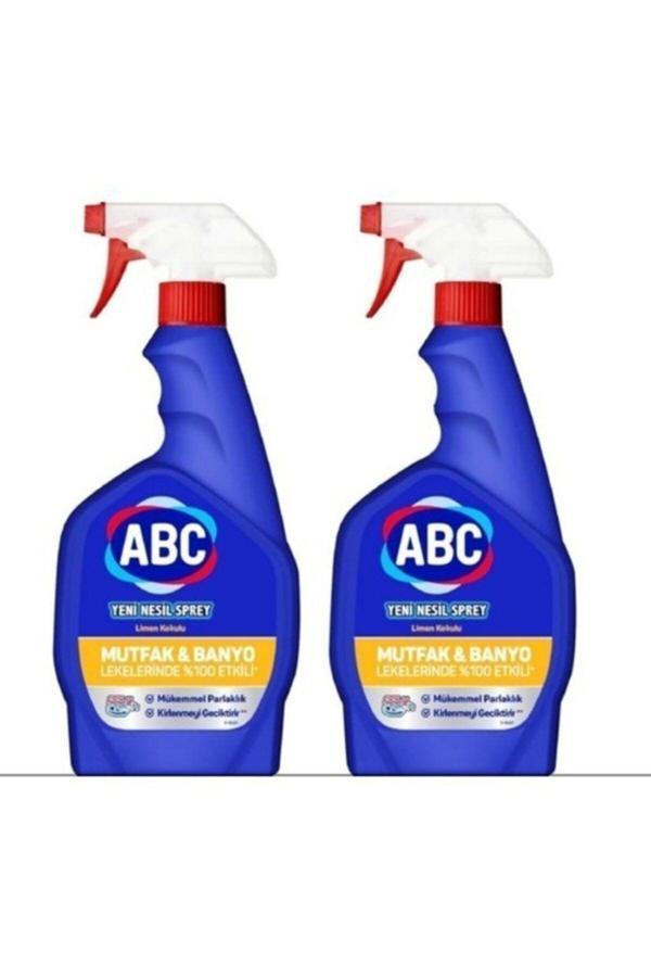 Abc Mutfak&Banyo Sprey Limon Kokulu 750 Ml X 2 Adet - Image 1