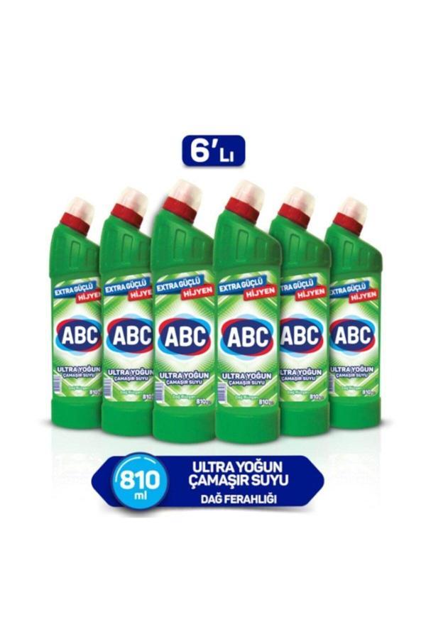 Abc Dağ Rüzgarı Ultra Yoğun Çamaşır Suyu 6 X 810 G - Image 1