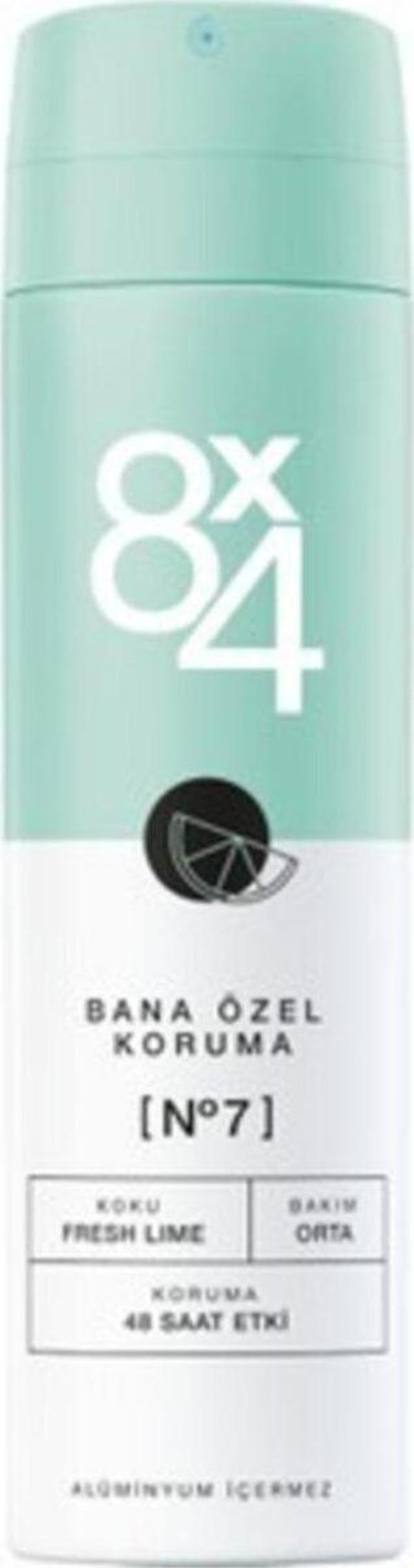 Bana Özel Koruma No:7 Fresh Lime Kadın Deodorant 150 Ml - Image 1