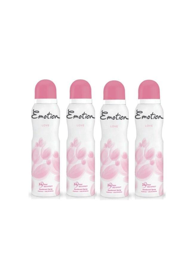 Emotion Love 150 Ml Kadın Deodorant 4 Adet 8690586004572 4 - Image 1