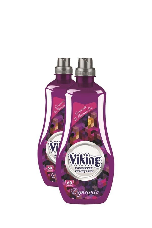 Viking Konsantre Çamaşır Yumuşatıcısı Dynamic 1440 Ml 2 Adet - Image 1