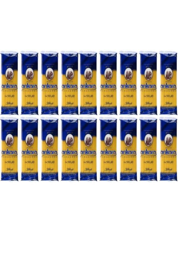 Ankara Makarna Spagetti 500 G X 20 Adet 10 Kg - Image 1