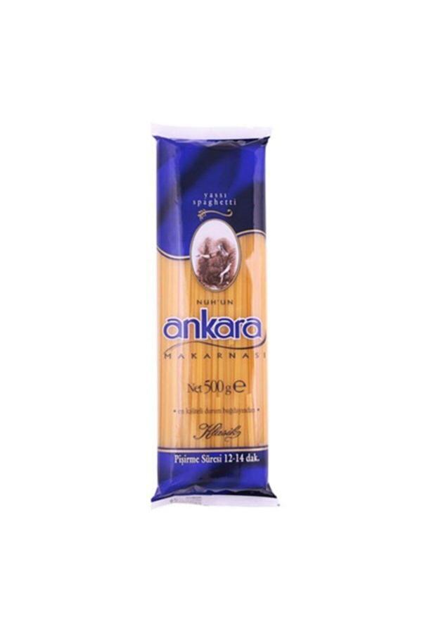 Ankara Makarna Spagetti Yassı 500 G X 4 Adet 2 Kg - Image 1