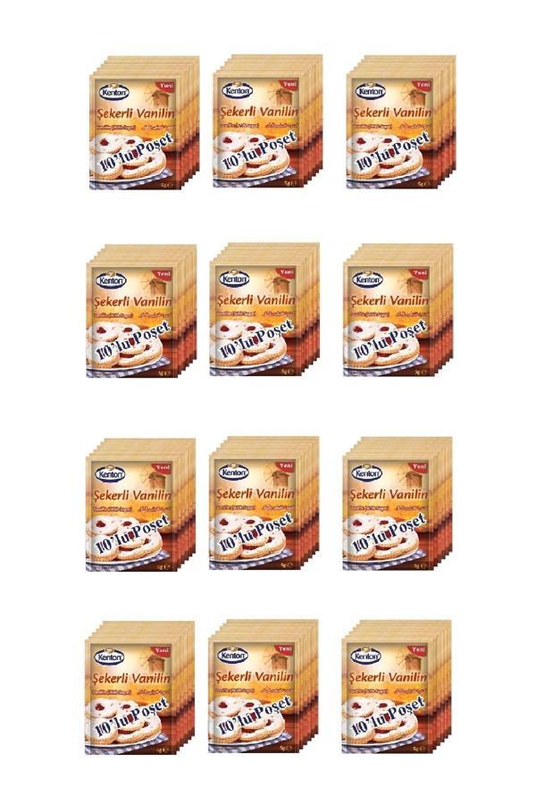 Kenton Şekerli Vanilin 10 Lu 25 Gr X 12 Adet - Image 1