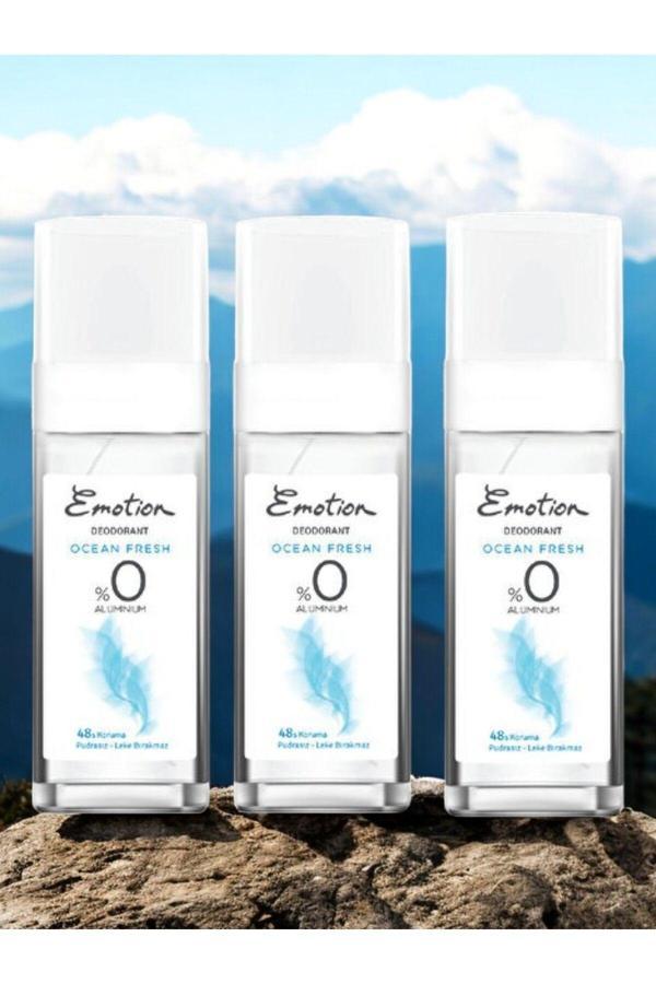 Emotion Ocean Fresh 100 Ml Deodorant (3 Adet) - Image 1