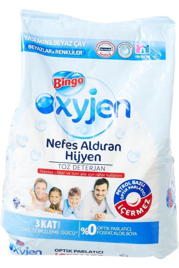 Bingo Oxyjen Toz Deterjan 3 Kg- - Image 1