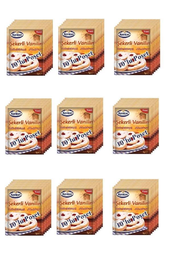 Kenton Şekerli Vanilin 10 Lu 25 Gr X 9 Adet - Image 1