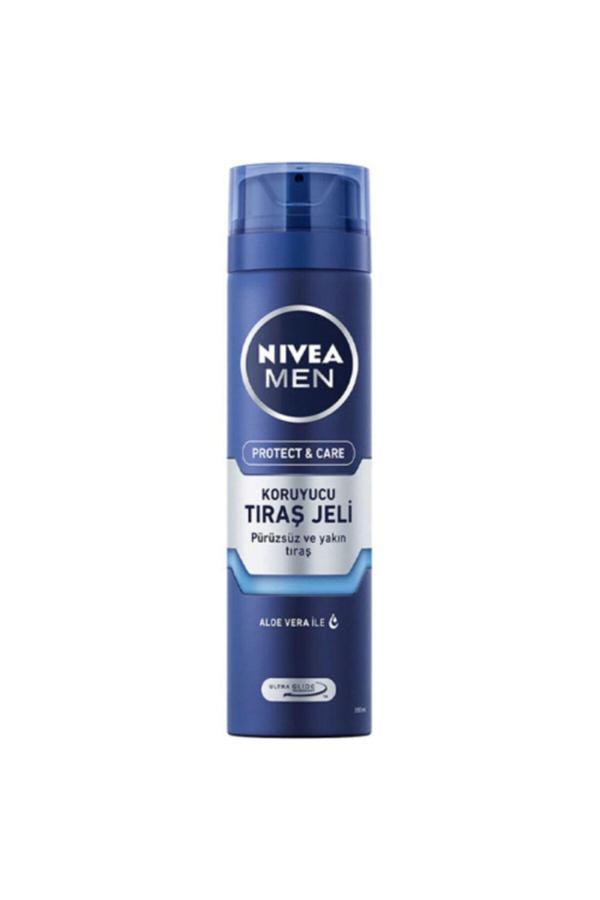 Nıvea Men Protect & Care Koruyucu Tıraş Jeli 5 X 200 Ml - Image 1