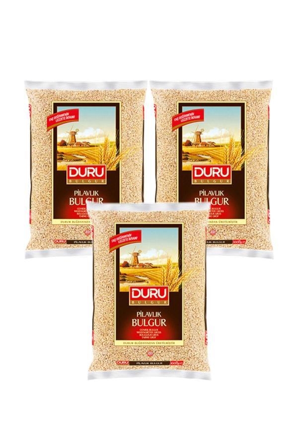 Duru Pilavlık Bulgur, 3X1000 Gr - Image 1