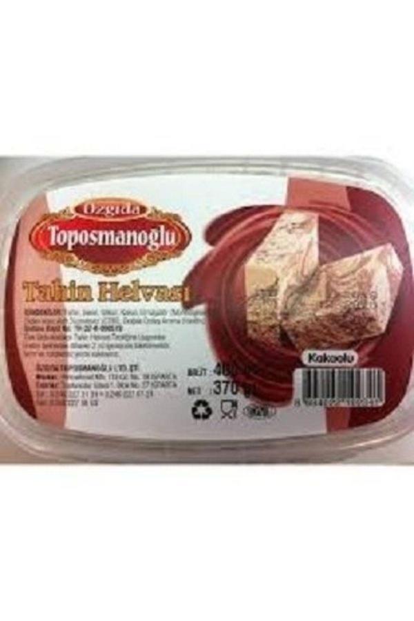 Toposmanoğlu Kakaolu Helva 370 Gr - Image 1