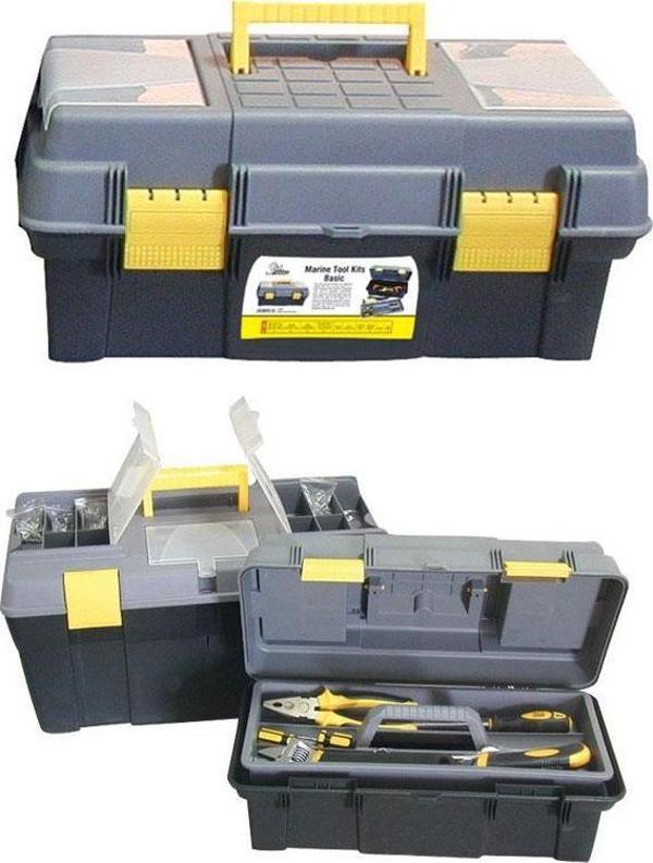 Lalizas Marine Tool Kit - Marine Professional, 45pcs - Image 1