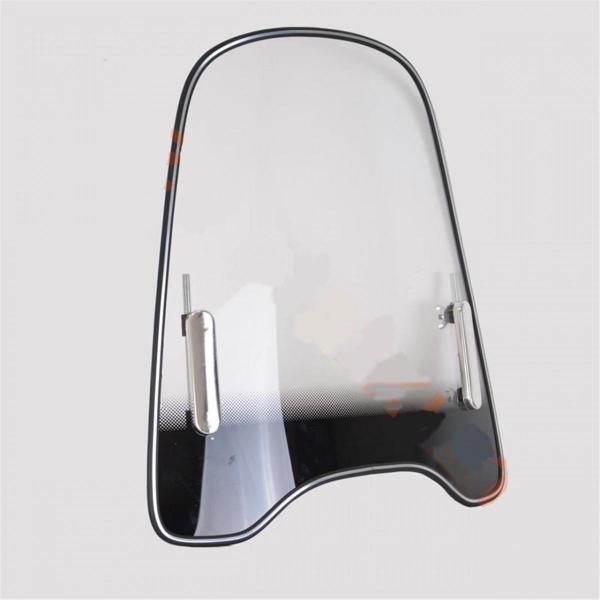 Honda Cb 125 E Siperlik Camı Orta Boy 3.5mm - 40cm X 43cm Fitilli Monero - Image 1