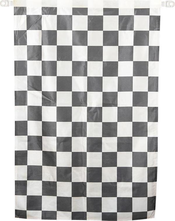 Ocean Marine Cankurtaran Bayrağı (Siyah&Beyaz Küçük Damalı 75x100) - Image 1