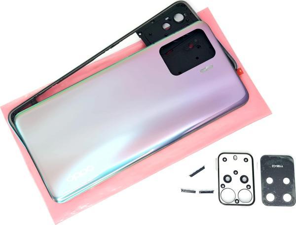Tkgz Oppo Reno 5 Lite FULL kasa Arka Pil Batarya Kapağı Mavi - Image 1