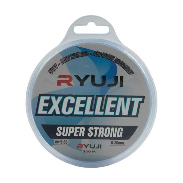 Ryuji Excellent Super Soft Blue 300m Misina 0,40mm - Image 1