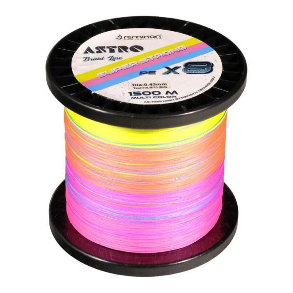 Remixon Astro 8B Multicolor 1500m İp Misina 0,49mm - Image 1
