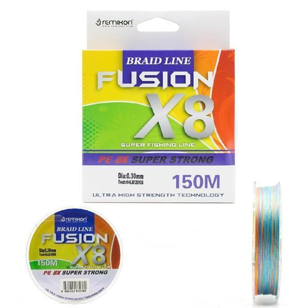 Remixon Fusion 8B Multicolor 150m İp Misina 0,22mm - Image 1