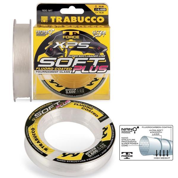 Trabucco TF XPS Soft Plus Fluoro Coated Misina 0,30mm - Image 1