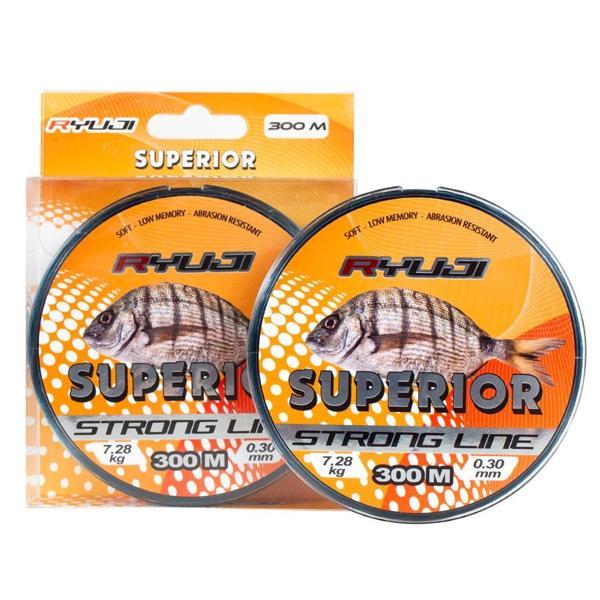 Ryuji Superior Carp Blue 300m Monofilament Misina 0,25mm - Image 1