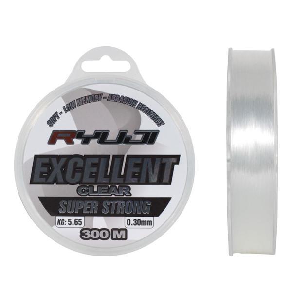 Ryuji Excellent Clear 300m Monofilament Misina 0,35mm - Image 1