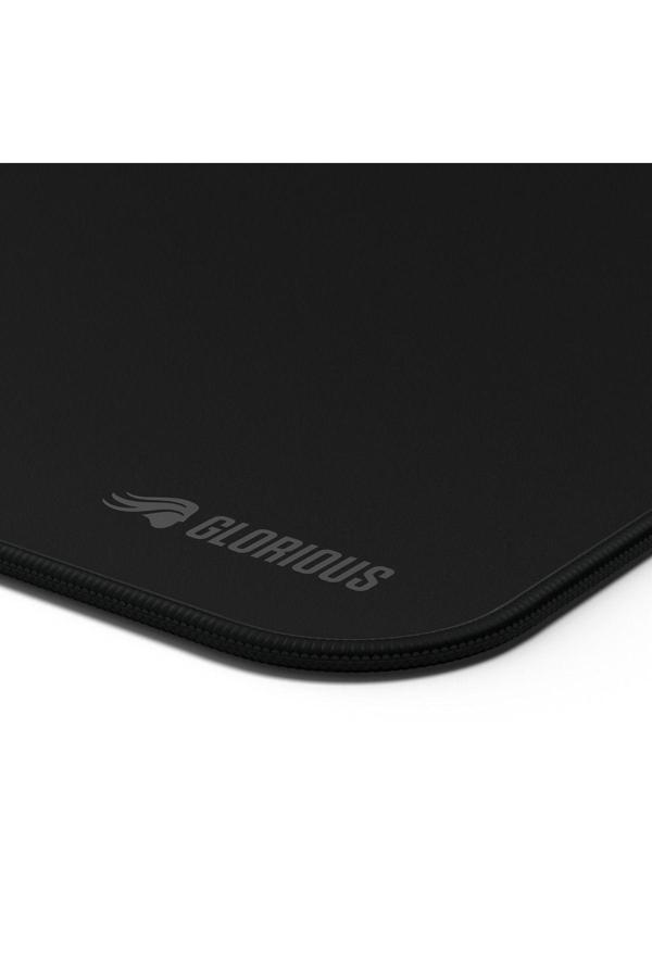 Düşük Profil Dikiş Kenarlı Siyah XXL Mousepad 460mm x 915mm - Image 1