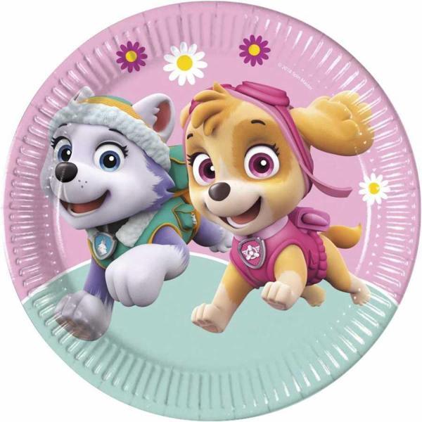 PAW PETROL SKYE LİSANSLI TABAK 8 'Lİ - Image 1