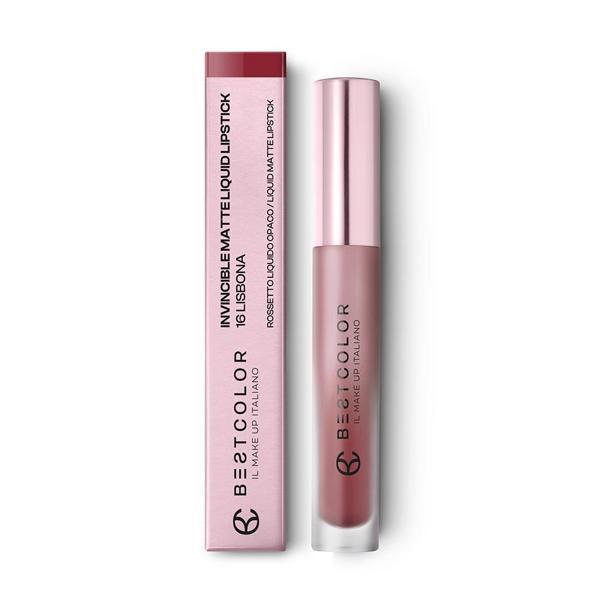 Best Color Invincible Matte Liquid 16 Lizbon Likit Ruj 4ML - Image 1