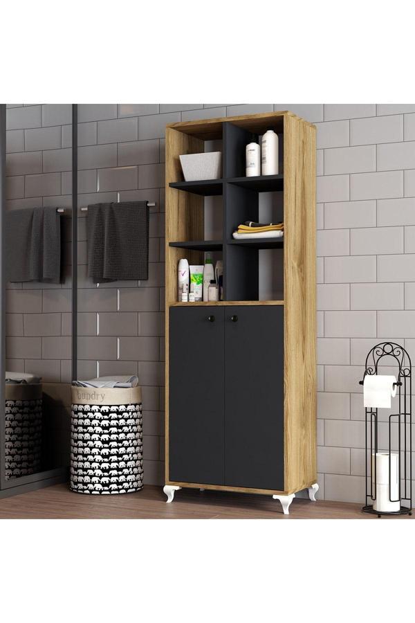 Moxen Mobilya Bdr3 Çok Amaçlı Dolap Raflı Mxnbdr3003cvzantrst - Image 1