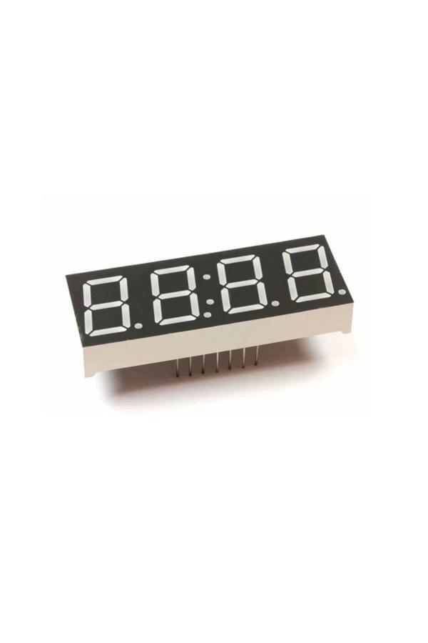 4 Digit 7 Segment Ekran Katot Arduino Raspberry - 0.28" - Image 1