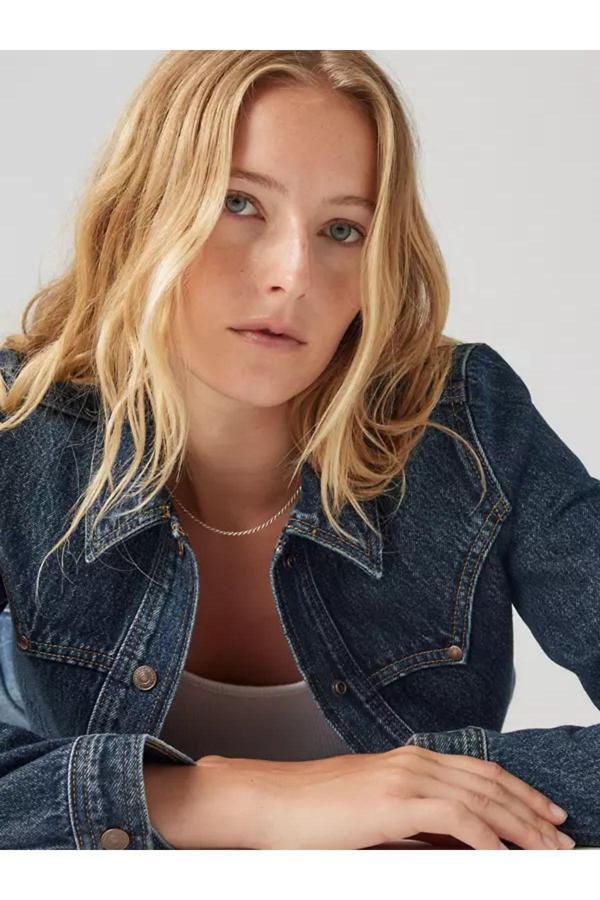 Levi's Kadın Pamuklu Çift Cepli Kot Ceket - 001YL-0000 - Image 1