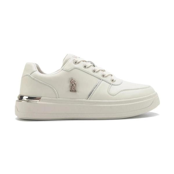 U.S. Polo Assn. Alka Spor Ayakkabı Bej - Image 1