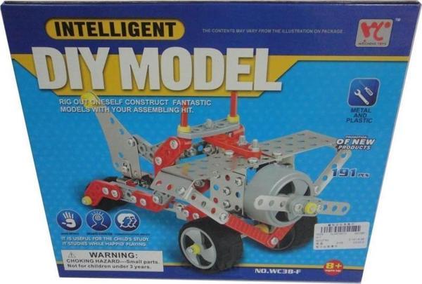 Asya Oyuncak DIY AKILLI MONTE MET.MODEL 191 PCS-WC38-F - Image 1