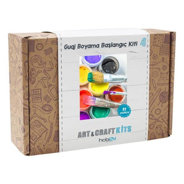 Hobi24 Guaj Boya Başlangıç Kiti - Kit 4 - Image 1