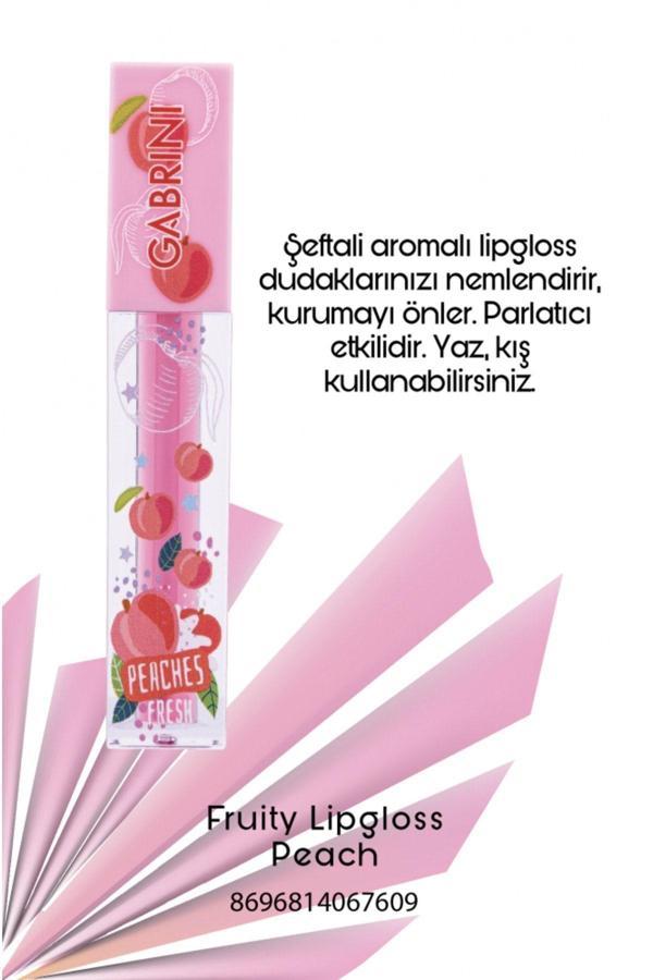 Gabrini Fruity Lipgloss Şeftali - Image 1