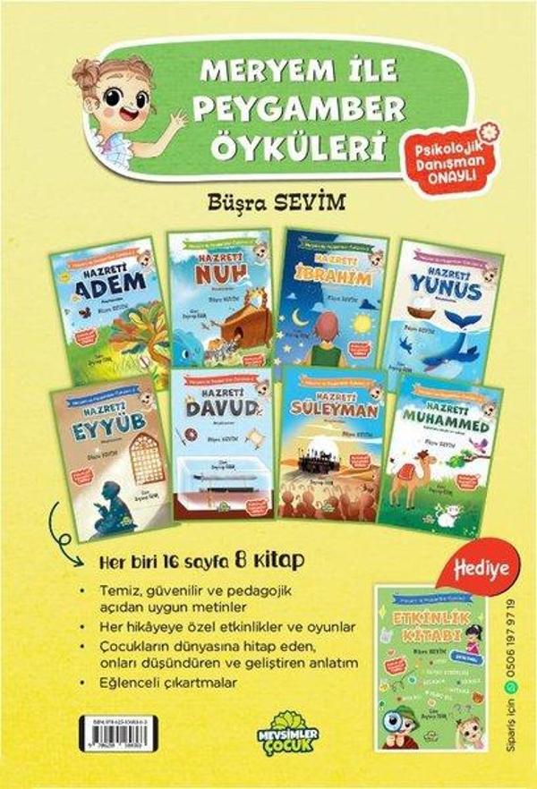 Meryem İle Peygamber Öyküleri Seti - 9 Kitap Takım - Mevsimler Çocuk - Image 1