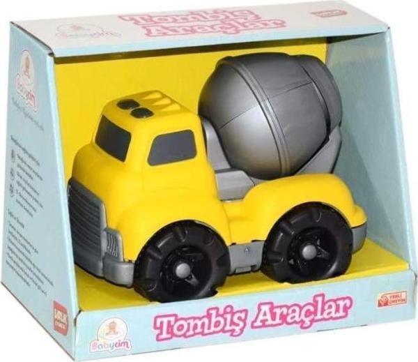 Birlik Oyuncak Kutulu Babycim TOMBİŞ Şehrin Kamyonları BETON MİKSERİ URT-13-3657 - Image 1