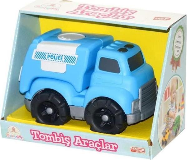 Birlik Oyuncak Kutulu Babycim TOMBİŞ Şehrin Kamyonları POLİS URT-13-3663 - Image 1
