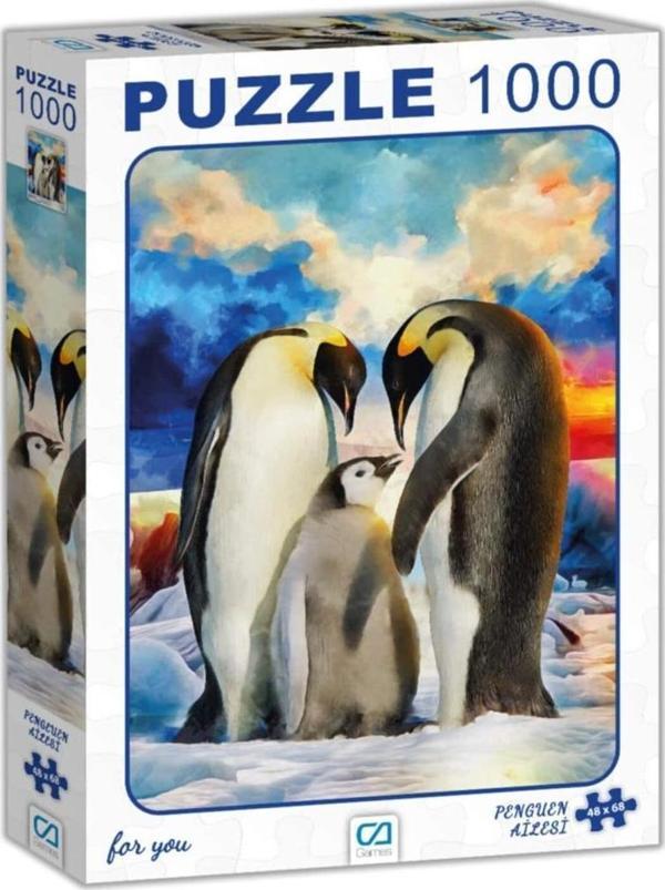 Ca Games Puzzle Penguen Ailesi 1000 Parça CA.7004 - Image 1