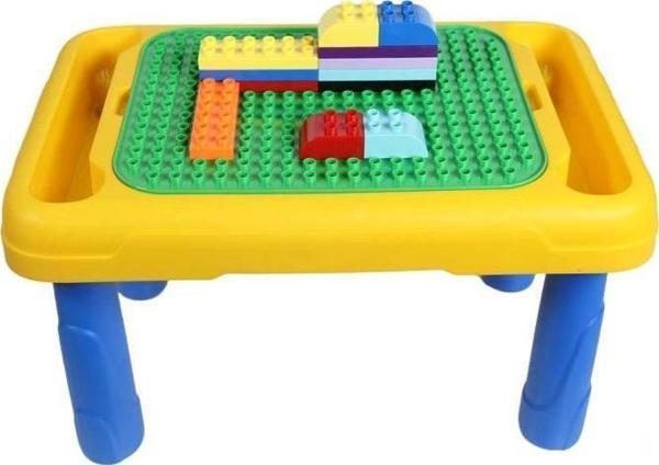 Birlik Oyuncak Masa Seti ve Bloklar Aktivite Masası URT022-001 - Image 1
