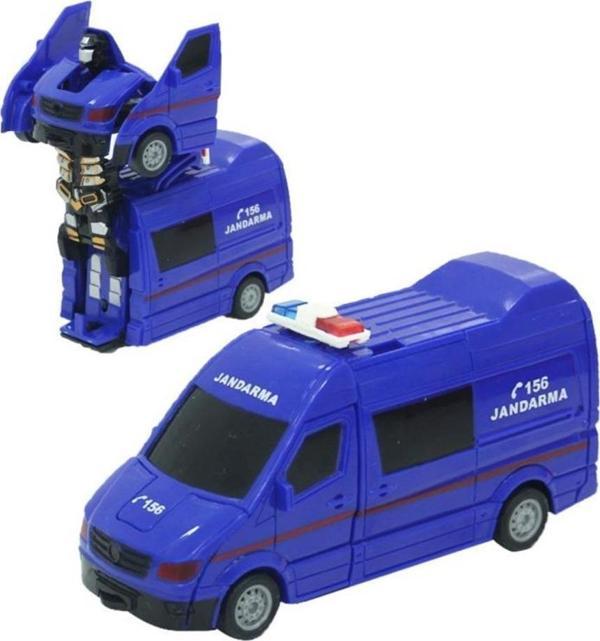 Can Oyuncak Işıklı Sesli Robot olan Araçlar CN1456 - Image 1