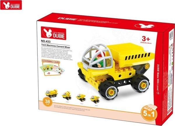 Dubie Wange 433 38 lego parça inşaat araçları 5ın1 - Image 1