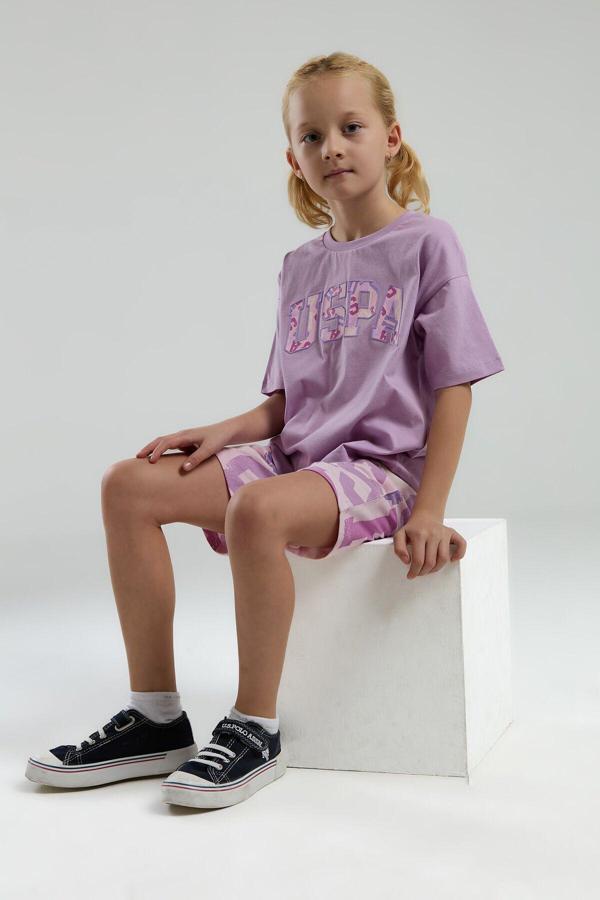 U.s. Polo Assn Kız Çocuk Bermuda Takım - Image 1